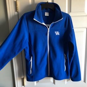 University of Kentucky fleece zip up jacket